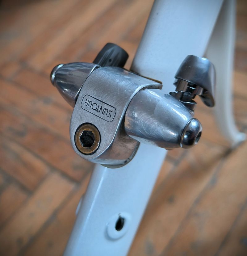 vintage aero rám, Suntour Superbe
