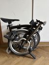 Brompton M6L raw lacquer