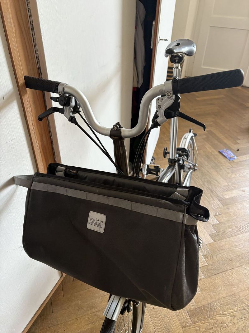 Brompton M6L raw lacquer