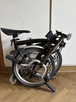 Brompton M6L raw lacquer
