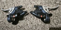 Shimano LX 3x9 kombo páky 