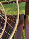 Nové výplety - náboje Shimano 1978