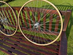 Nové výplety - náboje Shimano 1978