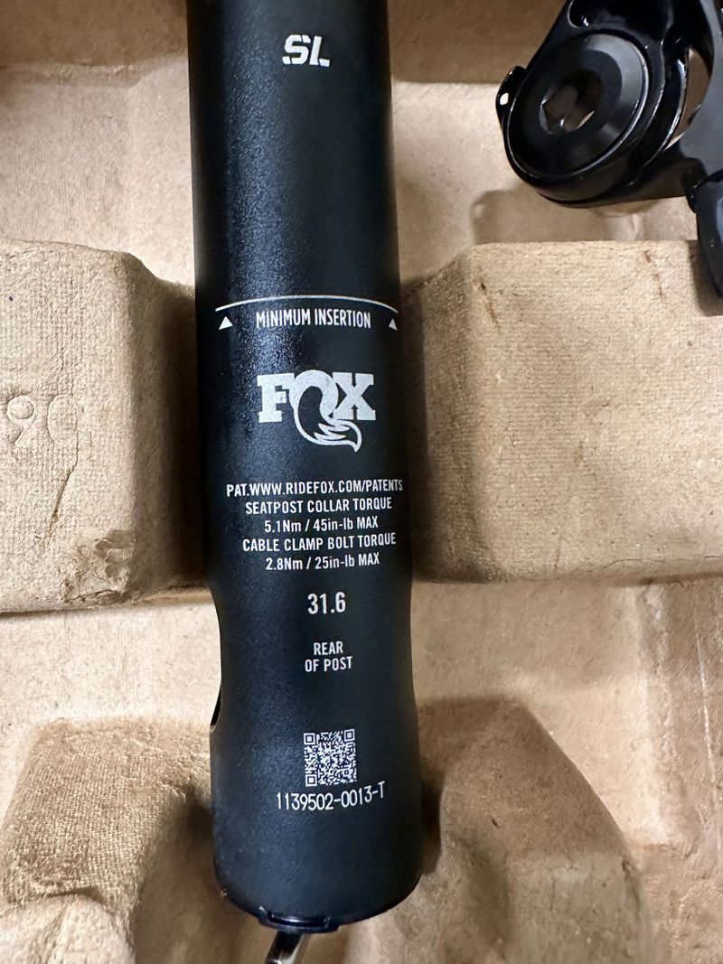 Fox Transfer SL Performance Elite, 31.6, 150mm