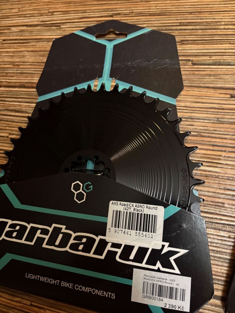 Převodník Garbaruk - AXS ROAD/CX AERO Round, 42T a 40T