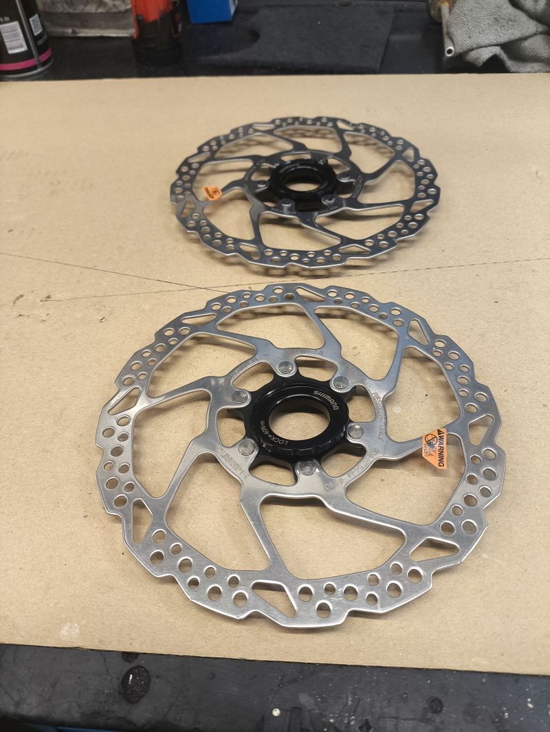 180mm kotouče Shimano