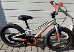 Specialized Riprock 16 Satin Light Silver/Moto Orange/Black