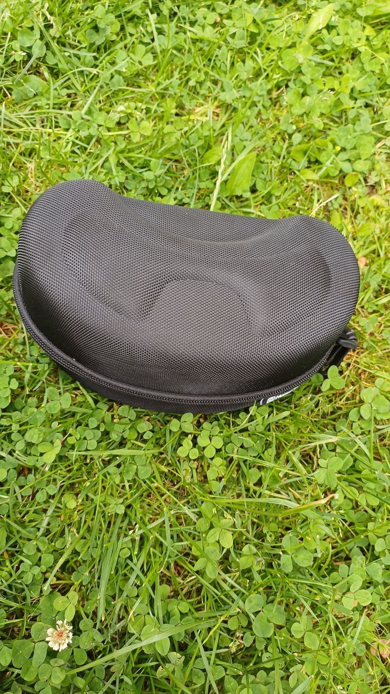Horsefeathers MTB brýle Patriot - black/mirror green