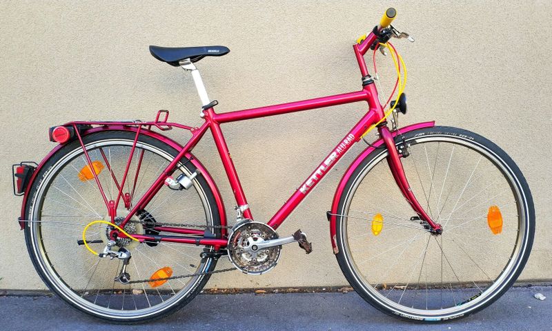 Kvalitní městské kolo Kettler Traveller Shimano STX
