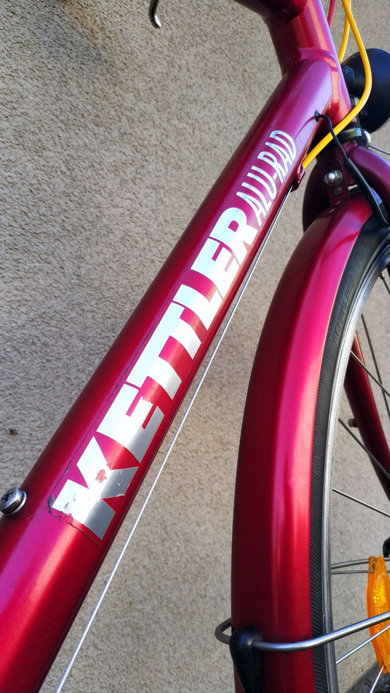 Kvalitní městské kolo Kettler Traveller Shimano STX