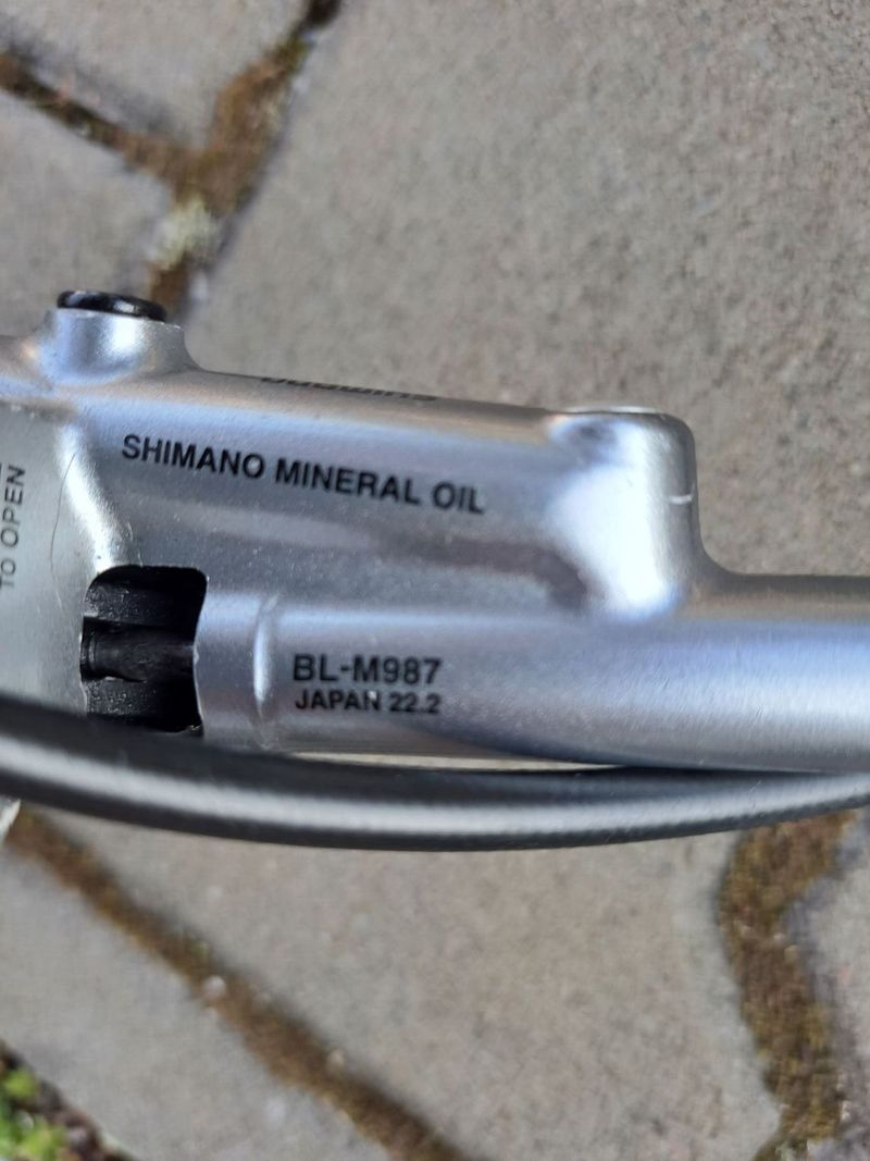 Páka shimano XTR +XTR TŘMEN