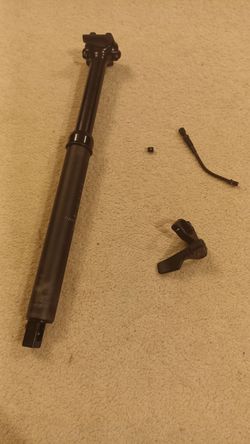 Teleskopická sedlovka 125 mm, ⌀31,6mm
