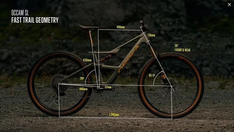 Nový* 2025 full ORBEA Occam H20 LT, FOX Performance 150 mm, groupset SLX, kola 29" Race Face