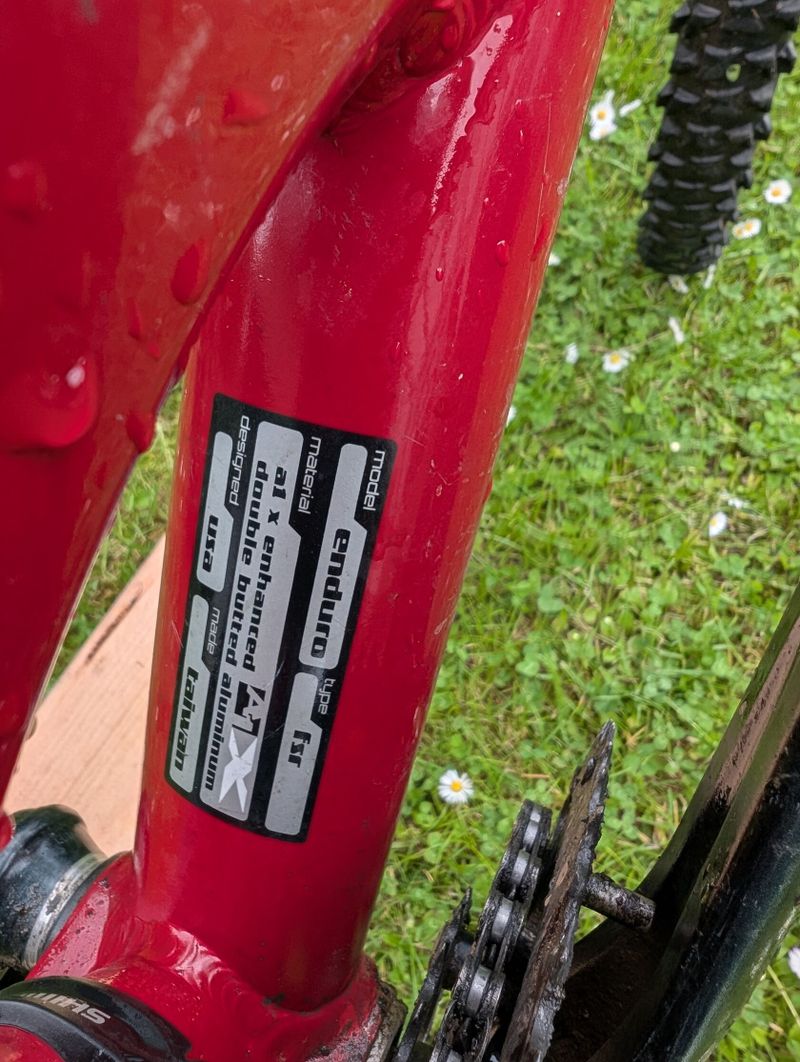 Veterán Specialized Enduro FSR 2003