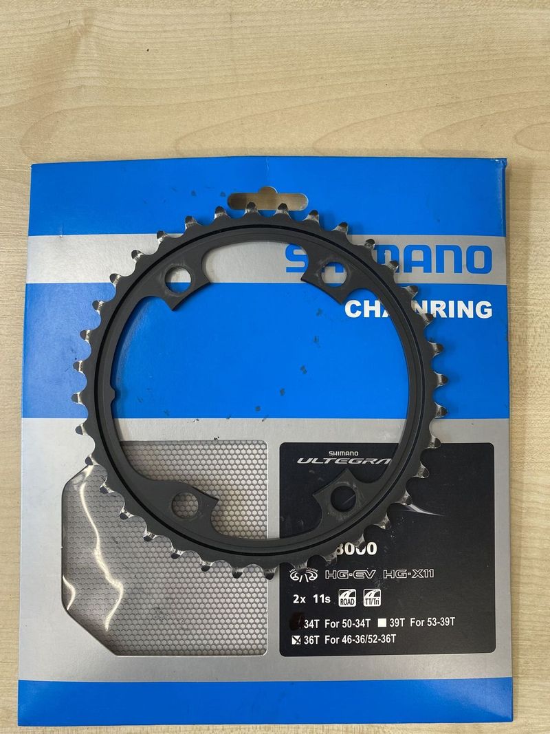 Převodníky Ultegra R8000 36 a 52 zubů