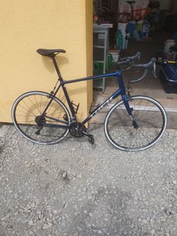 Silniční kolo Trek Domane AL 2 - blue/matte trek black