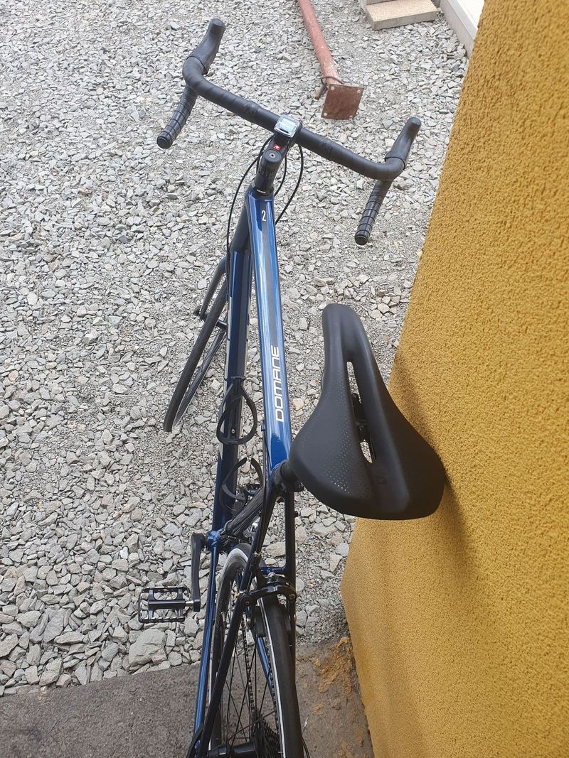 Silniční kolo Trek Domane AL 2 - blue/matte trek black
