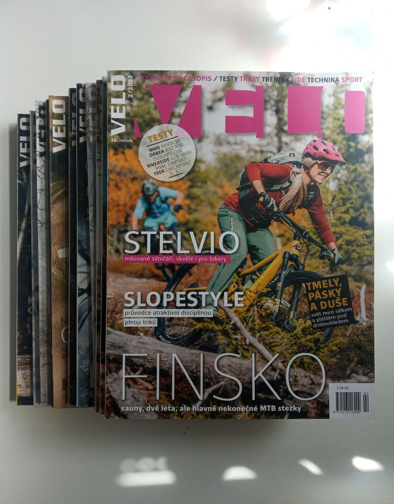 Časopis Velo - různá čísla