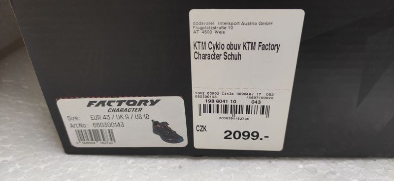 Boty Ktm