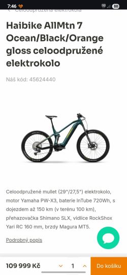 Elektrokolo Haibike 
