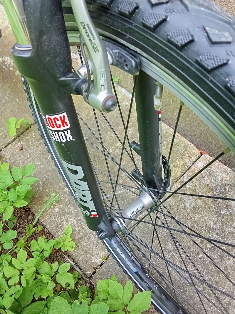 mtb bulls. komplet deore lx