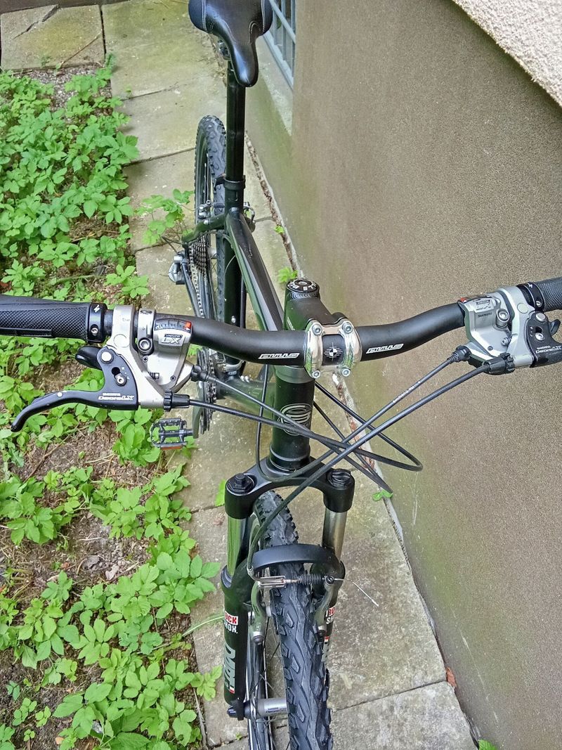 mtb bulls. komplet deore lx