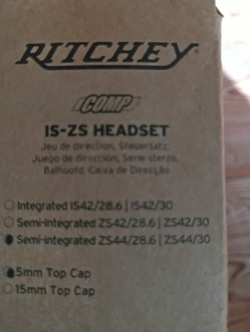 Hlavové složení Ritchey Comp Zero Logic Press Fit A-head 1 1/8" (28,6 mm)