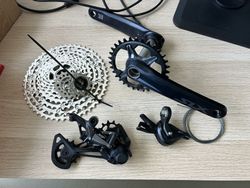 MTB sada Shimano SLX/XT 1x12 - nová, sundaná z nového kola