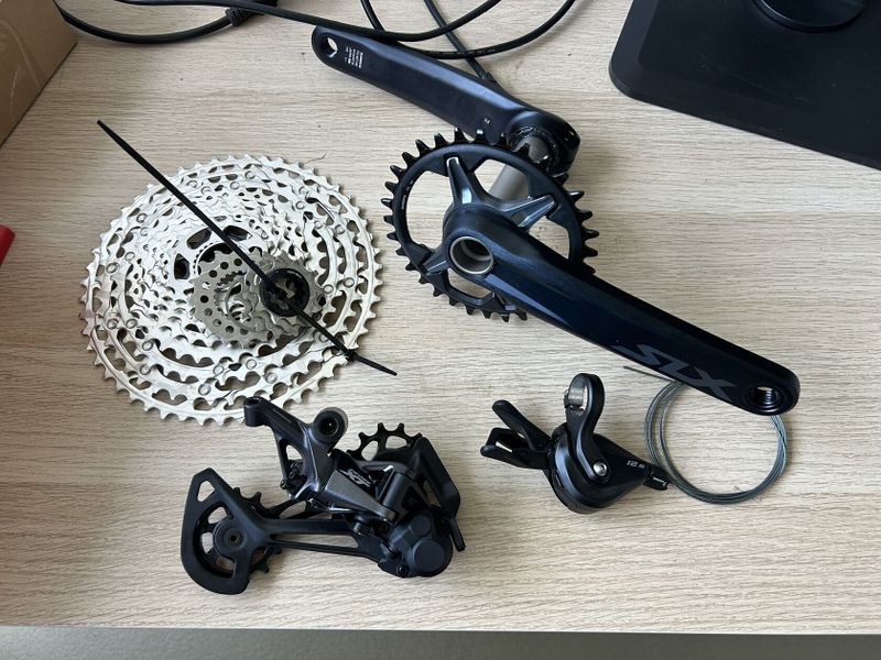 MTB sada Shimano SLX/XT 1x12 - nová, sundaná z nového kola