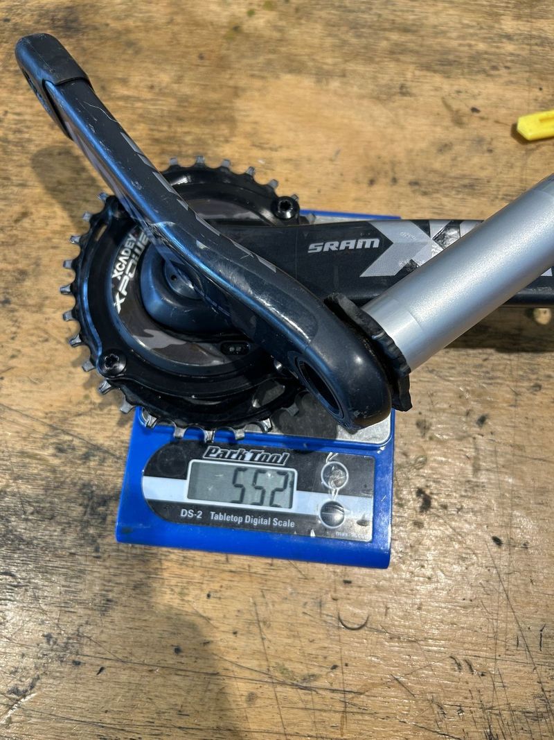 Kliky Sram X01 + wattmetr XCadey 