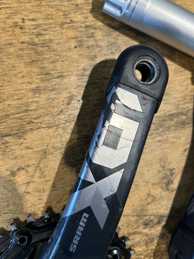 Kliky Sram X01 + wattmetr XCadey 