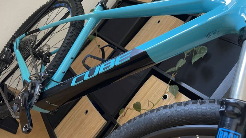 Cube Reaction C:62 carbon Race Petrol / vel.L / Shimano XT 2x11