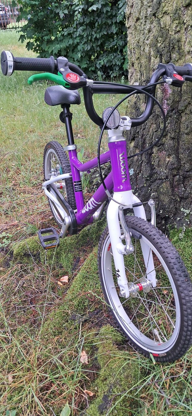Woom 3 Purple 16 dětské kolo