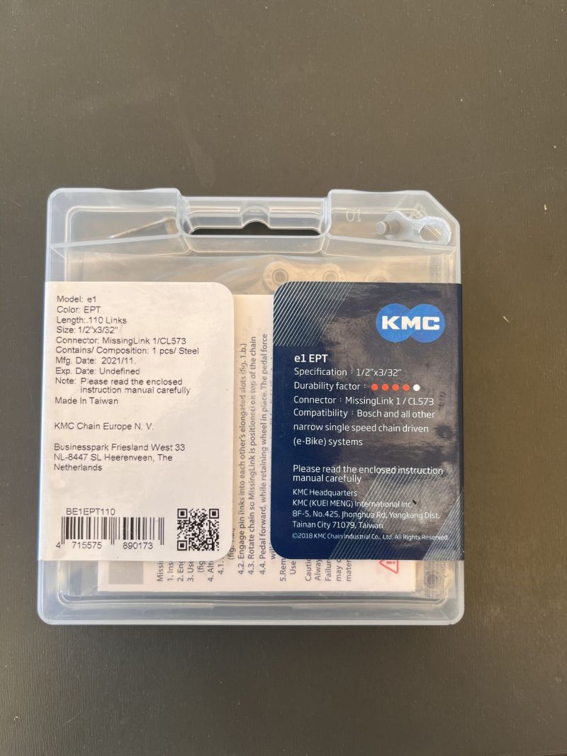 KMC řetěz na Elektrolo e1 EPT NOVÉ 