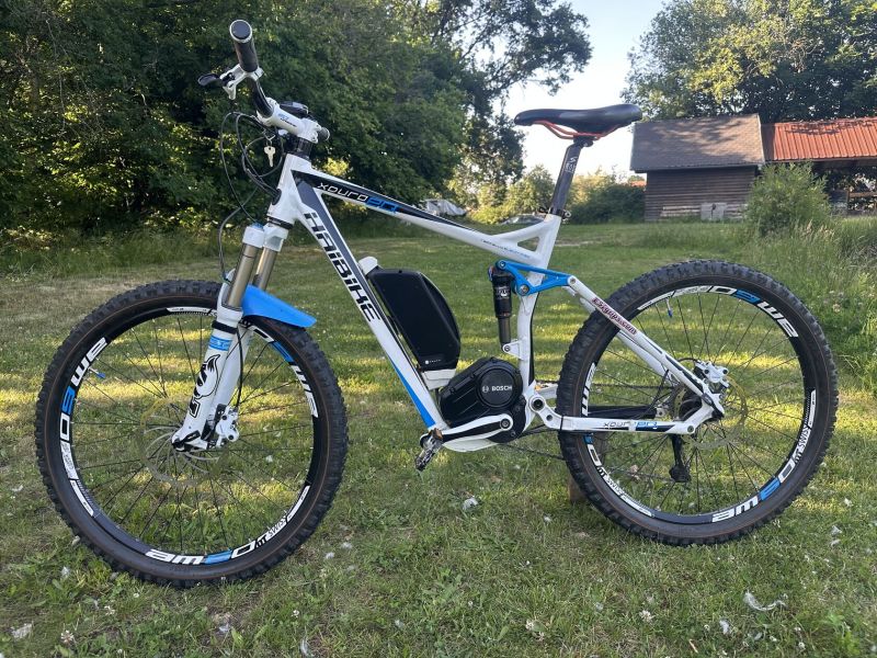 Elektrokolo Haibike Fox odpružení