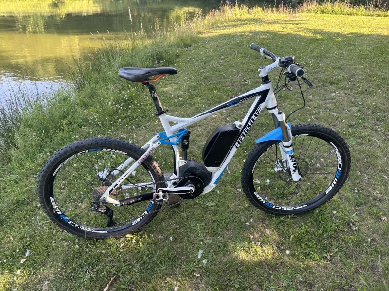 Elektrokolo Haibike Fox odpružení