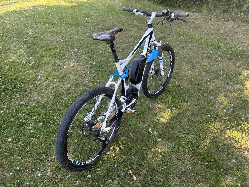 Elektrokolo Haibike Fox odpružení