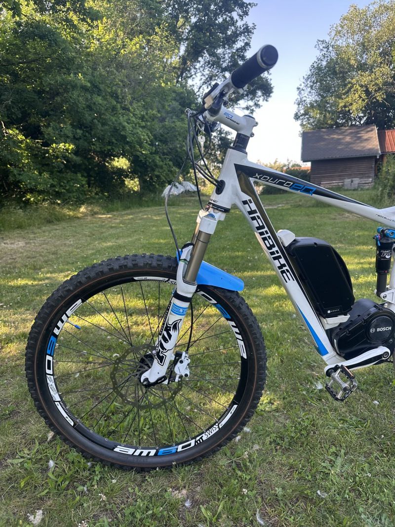 Elektrokolo Haibike Fox odpružení