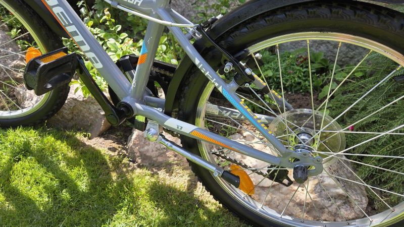 Dětské kolo 20" Dema Vega 4-9let postava 100-135cm po servisu.
