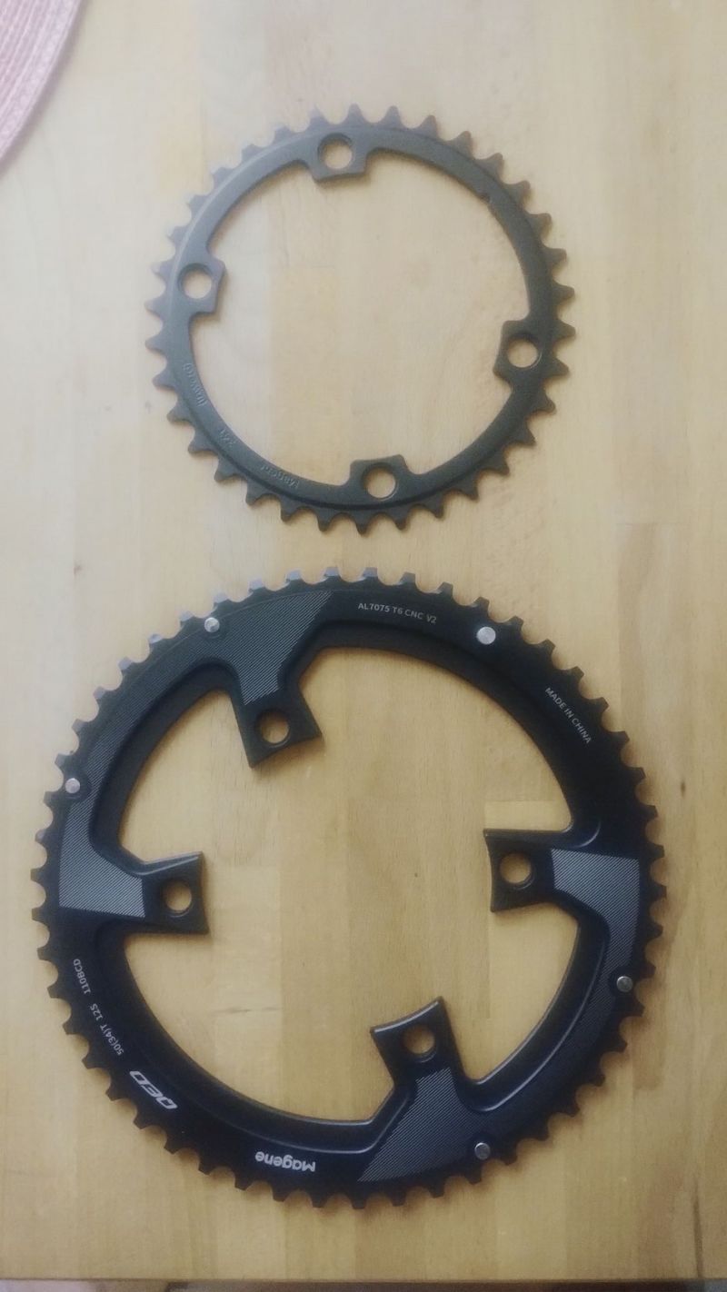 Kliky Dcera Akce FC 9000 + převodníky 50/34 nové 