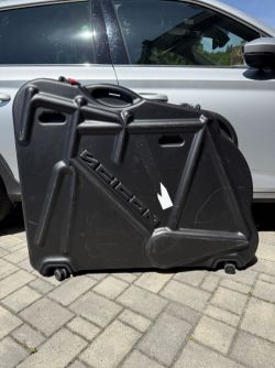 Scicon Aerotech Evolution kufr na kolo + DT Swiss obaly – ve skvělém stavu