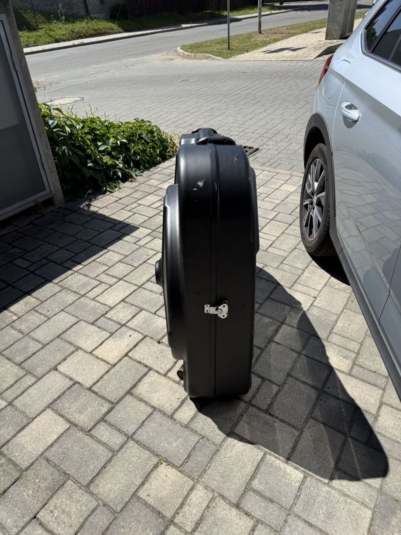 Scicon Aerotech Evolution kufr na kolo + DT Swiss obaly – ve skvělém stavu