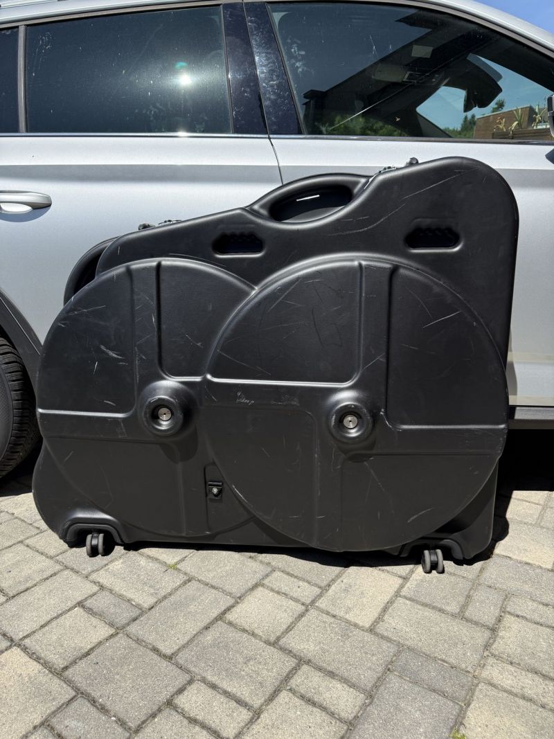 Scicon Aerotech Evolution kufr na kolo + DT Swiss obaly – ve skvělém stavu