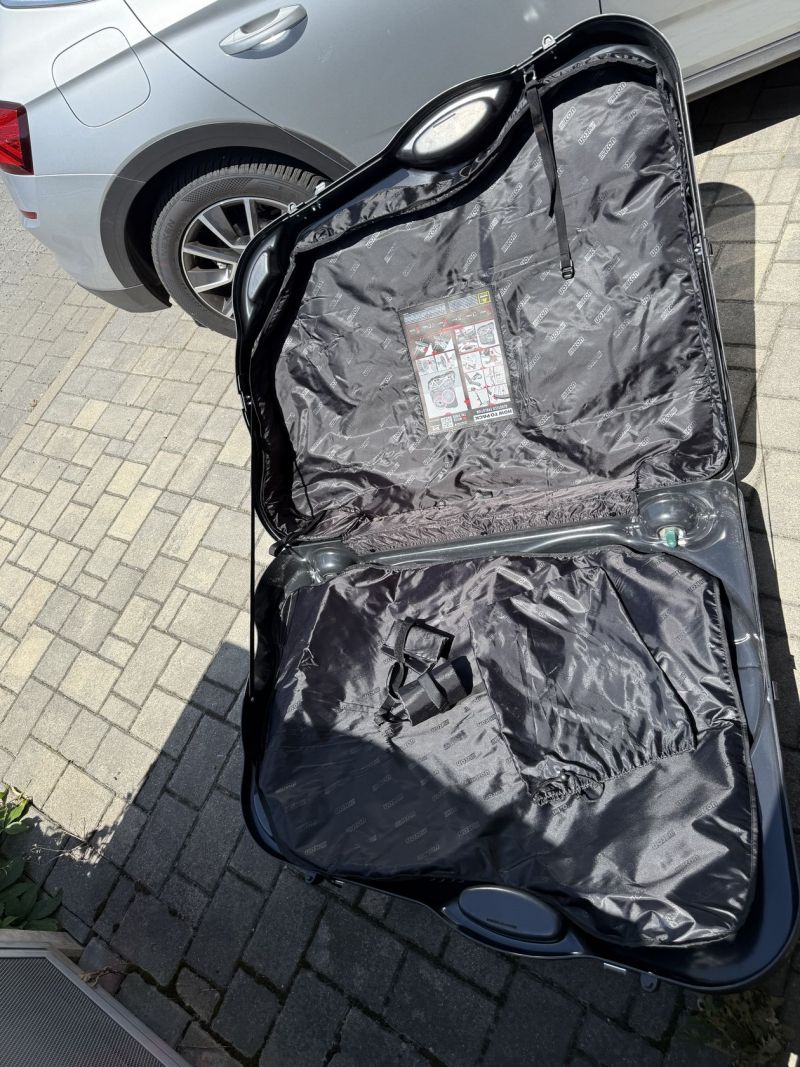 Scicon Aerotech Evolution kufr na kolo + DT Swiss obaly – ve skvělém stavu