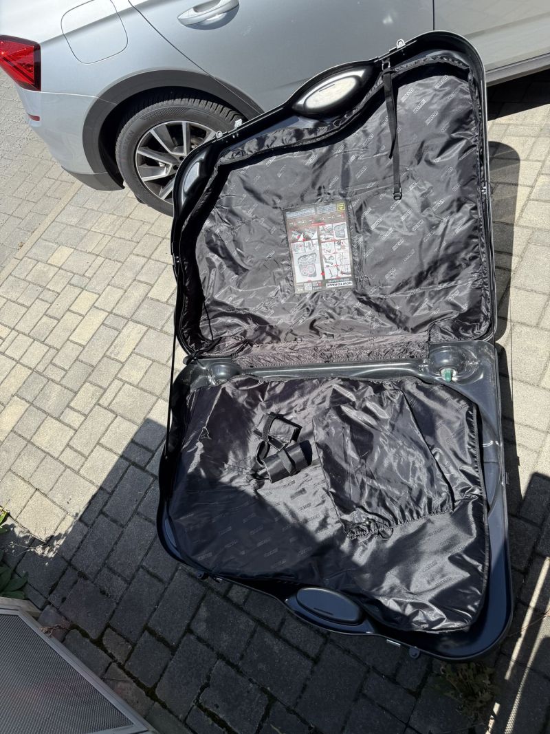 Scicon Aerotech Evolution kufr na kolo + DT Swiss obaly – ve skvělém stavu