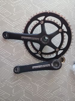 Kliky Campagnolo Veloce, 2x10, 53x39, 175mm