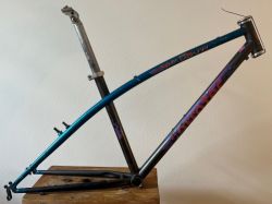 MTB rám Corratec - CrMo Tange, 2x zeslabované trubky 