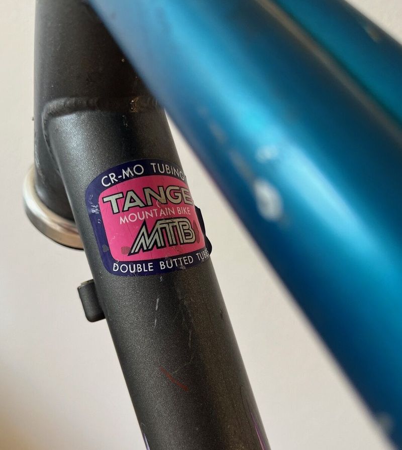 MTB rám Corratec - CrMo Tange, 2x zeslabované trubky 