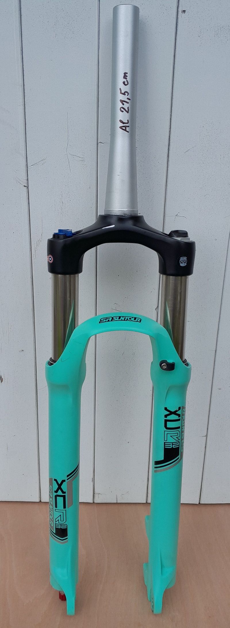27,5" Vidlice SR Suntour XCR 32 AIR, Hliníkový Tapered sloupek 21,5 cm