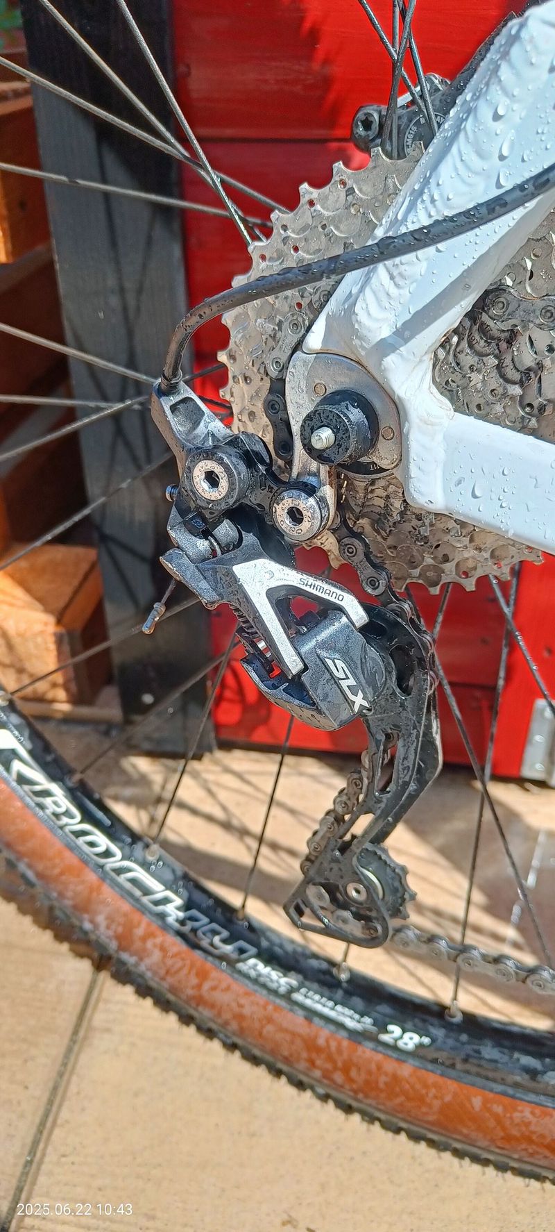 MTB, Prasklý rám